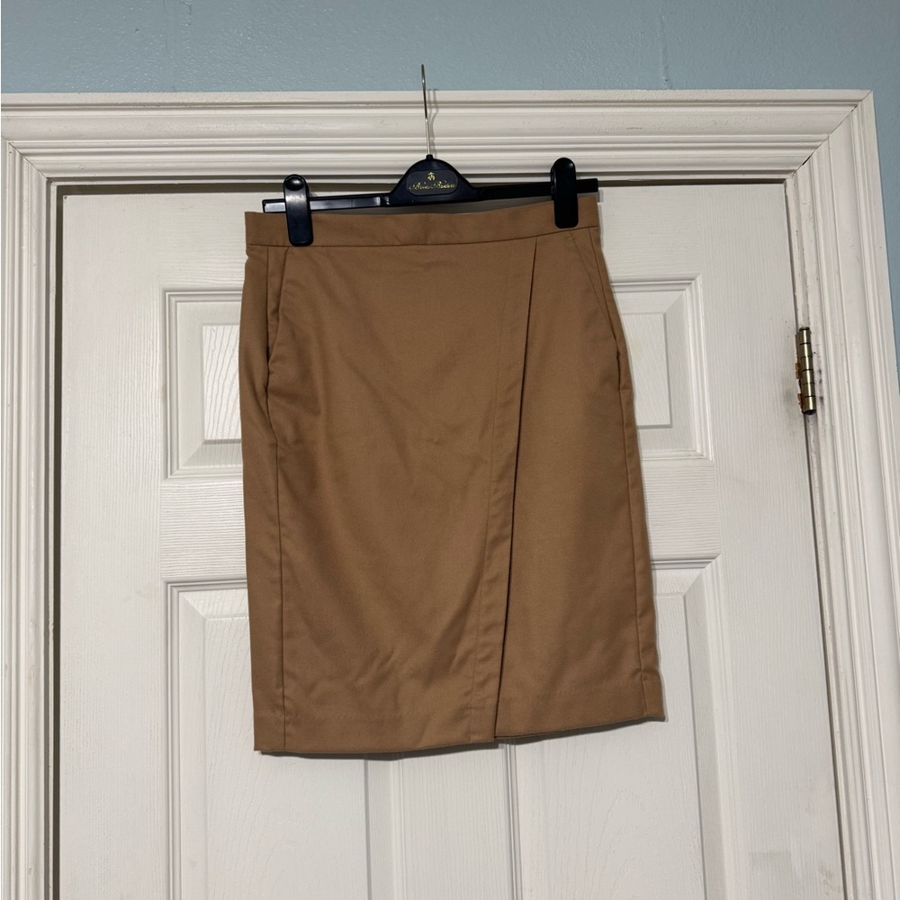 Banana Republic Classic Tan Work Skirt